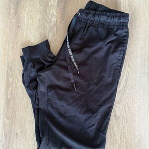 Black scrub Jogger Pants